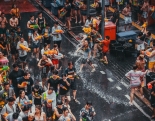 下大雨了 曼谷更凉爽了
