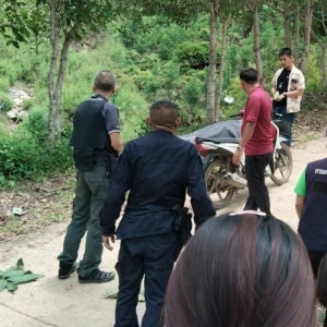泰北一男子路边中8枪身亡 妻子涉案受警方重点调查